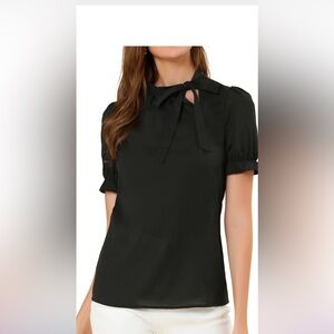 Nine West Elegant Black Women's Top